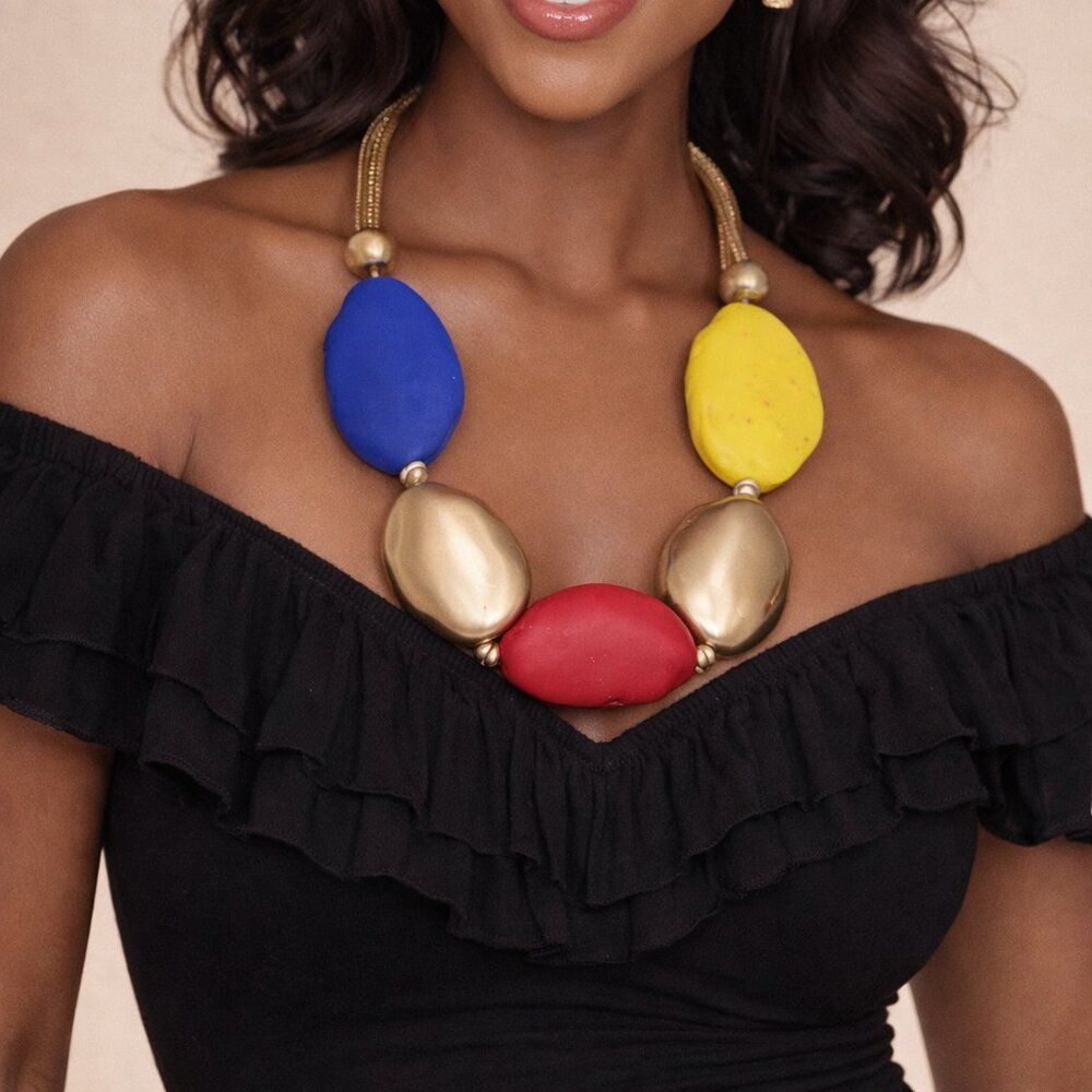 Colorful Beaded Necklace